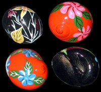 Flower Painted Hermit crab shells wholesale